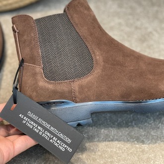  Zegna Brown Cortina Chelsea Boots 39-45