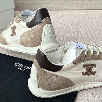Celine RACER SNEAKER OPTIC WHITE / BROWN 39-45