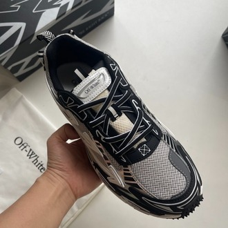 Off-White Siyah-Gri Be Right Back Sneaker 35-45