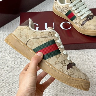 Gucci Screener sneaker in sand GG canvas 35-45