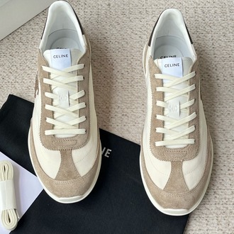 Celine RACER SNEAKER OPTIC WHITE / BROWN 39-45