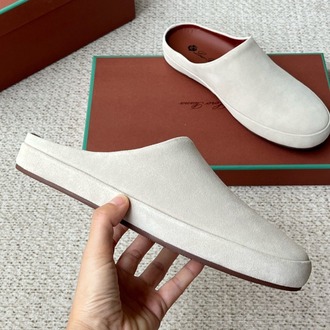 Loro Piana Tomori Sabot Suede Mule 39-45