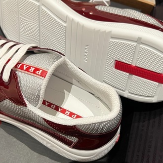 Prada America's Cup Biker Kumaş Spor Ayakkabı 38-45