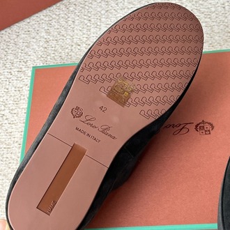Loro Piana Tomori Sabot Suede Mule 39-45