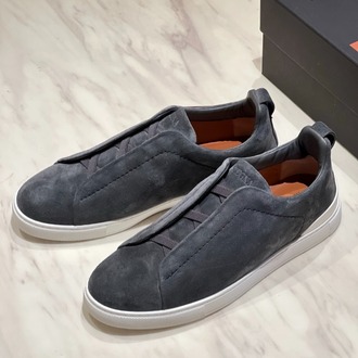 Zegna Suede Triple Stitch™ Sneakers 39-46
