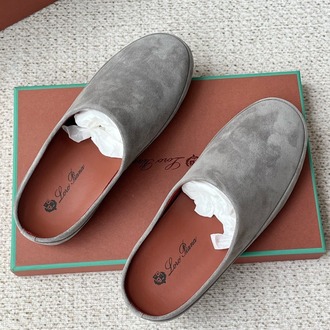 Loro Piana Tomori Sabot Suede Mule 39-45