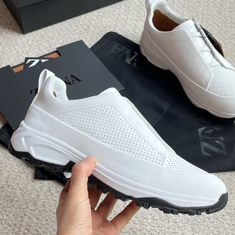Zegna Triple Stitch™ Monte - White 39-45