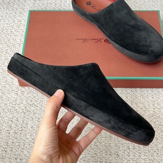 Loro Piana Tomori Sabot Suede Mule 39-45
