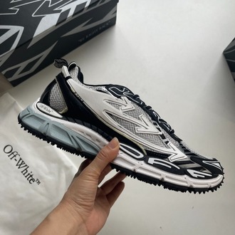 Off-White Siyah-Gri Be Right Back Sneaker 35-45