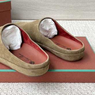 Loro Piana Tomori Sabot Suede Mule 39-45