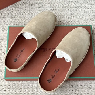 Loro Piana Tomori Sabot Suede Mule 39-45