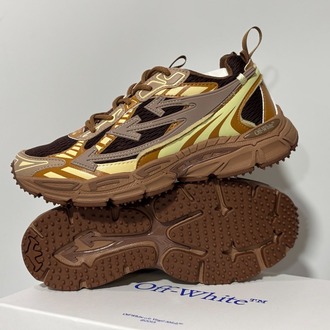 OFF-White Be Right Back Sneakers in DARK BROWN 36-47