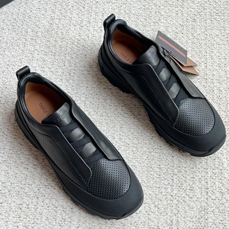 Zegna Triple Stitch™ Monte - Black 39-45