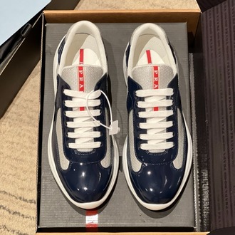 Prada America's Cup Biker Kumaş Spor Ayakkabı 38-45