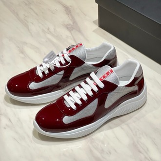 Prada America's Cup Biker Kumaş Spor Ayakkabı 38-45