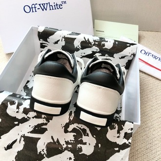 Off-White c/o Virgil Abloh White & Black New Low Vulcanized 35-45
