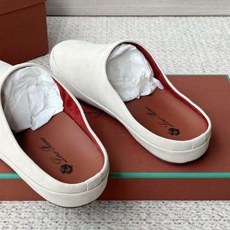Loro Piana Tomori Sabot Suede Mule 39-45