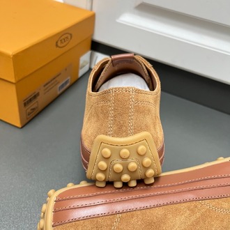 Tods BROWN Sneakers in Suede 38-45