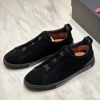 Zegna Triple Stitch™ Sneakers | Black 39-46