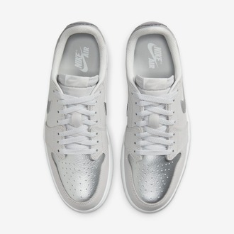 Nike Air Jordan 1 Retro Low OG Neutral Grey/Metallic Silver-White
