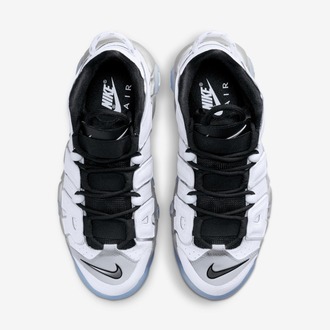 Nike Air More Uptempo White/Black/Clear/Metallic Silver