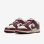 Nike Dunk Low SE Just Do It Sail Team Red