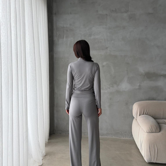 Alo Yoga Comfortlux Likralı Takım Gri  