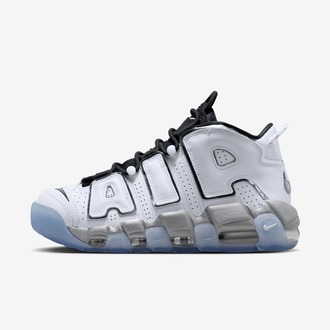 Nike Air More Uptempo White/Black/Clear/Metallic Silver