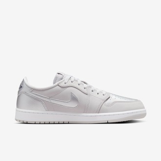 Nike Air Jordan 1 Retro Low OG Neutral Grey/Metallic Silver-White