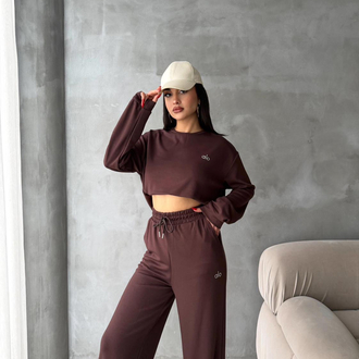 Alo Yoga Basic Takım Kahve