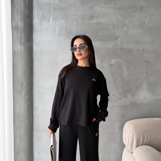 Alo Yoga Basic Takım Siyah 