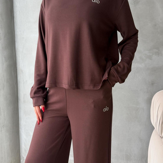 Alo Yoga Basic Takım Kahve