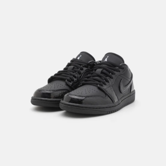Jordan 1 Low SE Patent Elephant Black