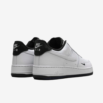 Airforce 1 LV8 White Black Mini Swoosh