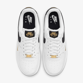 Airforce 1 Essential Black White Gold