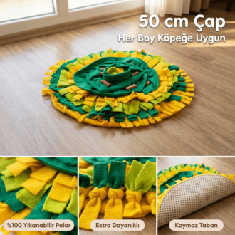 Snuffun Koklama Matı — Klasik (50 cm)
