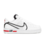 Nike Air Force 1 React White Black Red