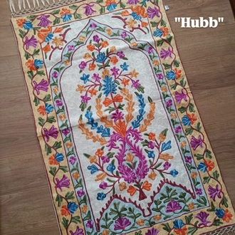 Hubb model tam işli Kaşmir seccade