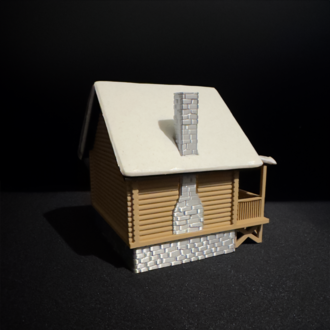 Tealight Wood House