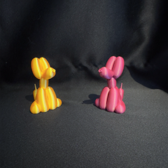 Sitting Dog Balloon