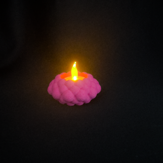 Tealight Holder - With Tealight 3 Piece