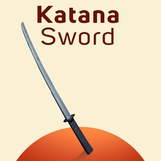 Katana Kılıcı - 1 Metre Uzunlukta