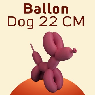 Ballon Dog 22 CM