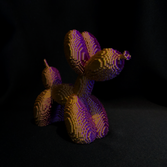 Pixel Pup Ballon 17 CM