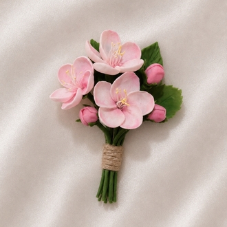 Sakura Blossom(Saç Aksesuarı-Yaka çiçeği)