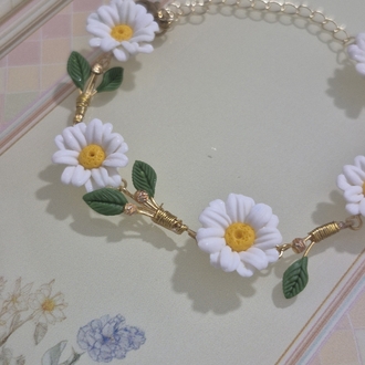 "Daisy Meadow Bracelet"(Papatya Bileklik)