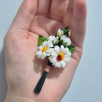 "Daisy Bouquet Brooch"(Broş)