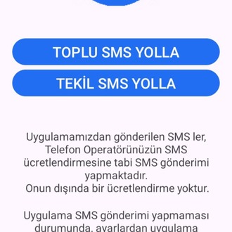 Software06 Toplu SMS Gönderim Uygulaması