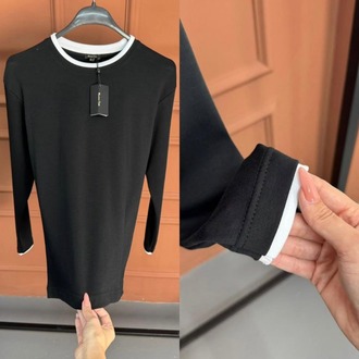 MASSIMO DUTTI Sweatshirt Siyah