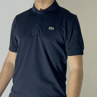 Lacoste Siyah Polo Yaka – Slim Fit Street Style